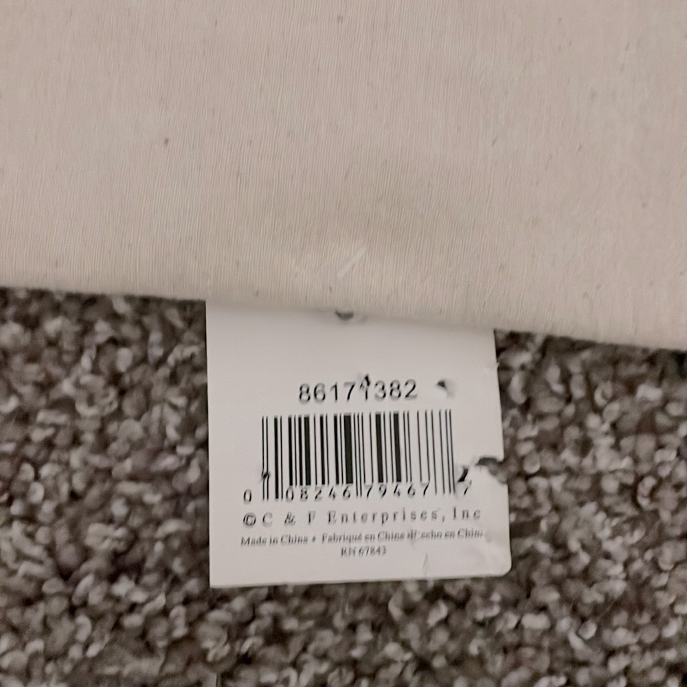 C&F HOME EMBROIDERED PUMPKIN HAND TOWEL - Picture 5 of 7